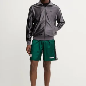 adidas Originals bluza Firebird męska kolor szary gładka JX1496