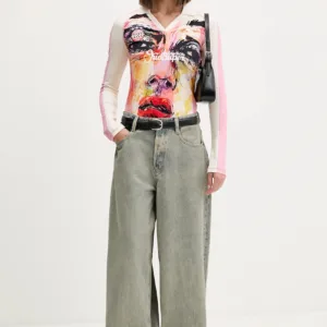 Puma longsleeve PUMA x KIDSUPER kolor różowy 632369