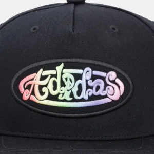 adidas Originals czapka z daszkiem Pride x Jeremy Scott kolor czarny z aplikacją JW8026