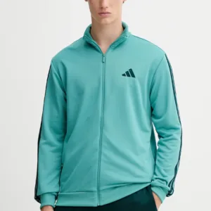 adidas dres 3-Sripes męski kolor zielony JX5518