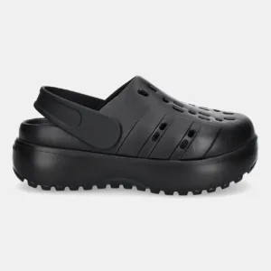 adidas klapki Adilette Clog Platform damskie kolor czarny na platformie JP9577