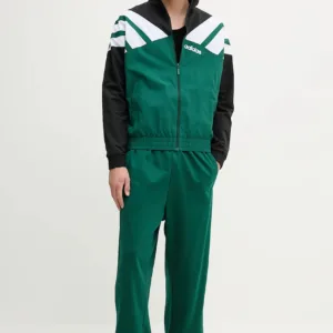 adidas Originals kurtka Track Top kolor zielony przejściowa JX3053