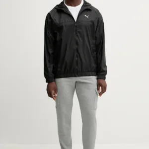 Puma kurtka kolor czarny przejściowa 684626