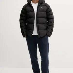 Puma kurtka kolor czarny zimowa 688367