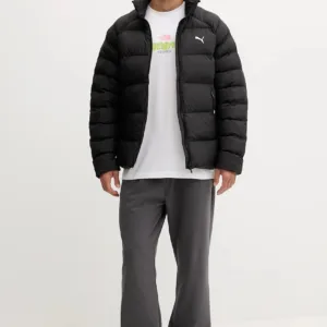 Puma kurtka kolor czarny zimowa 688370