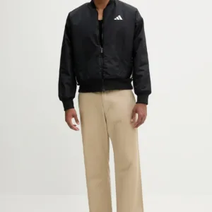 adidas kurtka bomber Stadium kolor czarny zimowa oversize JN1825