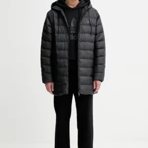 adidas kurtka puchowa Essentials Climawarm kolor czarny przejściowa JM4061