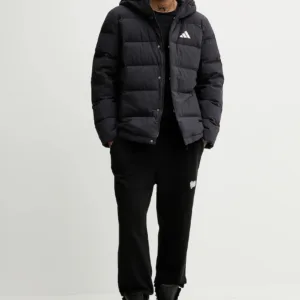 adidas kurtka puchowa Helionic kolor czarny zimowa JN2099