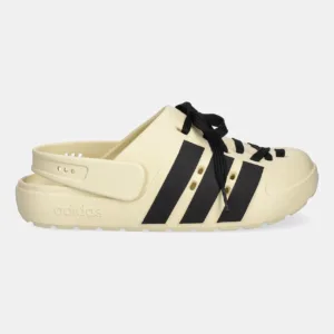 adidas klapki Adilette Clog 2.0 damskie kolor beżowy JR4026