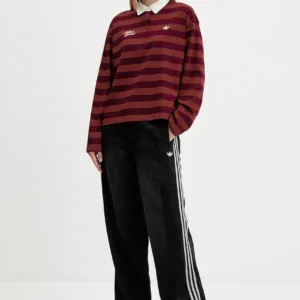 adidas Originals jeansy Denim Fb Pants damskie high waist KF2319