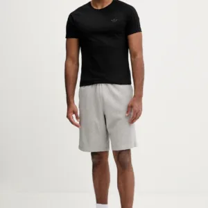 adidas Originals szorty bawełniane Essentials męskie kolor szary melanżowe JW8624