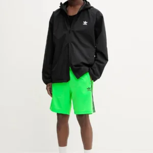 adidas Originals szorty Firebird męskie kolor zielony JY1340