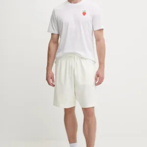 adidas szorty bawełniane All SZN męskie kolor beżowy JL6562