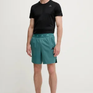 adidas Performance szorty treningowe GYM+ męskie kolor zielony JW7387