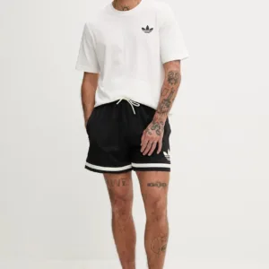 adidas Originals szorty Lifestyle Basketball męskie kolor czarny JD5198