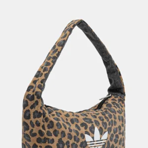 adidas Originals torebka bawełniana Leo S Bag kolor beżowy JX3198
