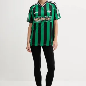 adidas Originals t-shirt Jersey damski kolor zielony KD2273