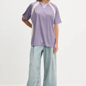 Puma t-shirt PUMA x FENTY damski kolor fioletowy 635638