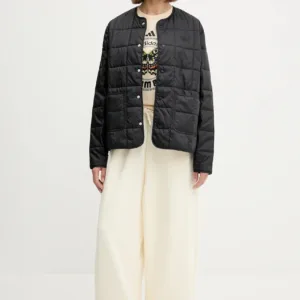 adidas t-shirt bawełniany x Farm Rio damski kolor beżowy JL8614