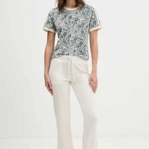 adidas Originals t-shirt Liberty damski kolor beżowy JX0462