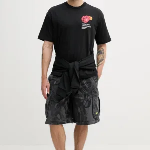 adidas Originals t-shirt World Class Tee męski kolor czarny z nadrukiem JM9955