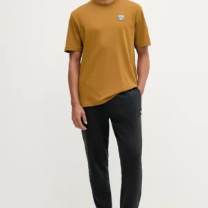 adidas Originals t-shirt bawełniany Graphic Lo Ss T męski kolor zielony z nadrukiem JW0160