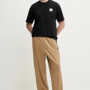 adidas Originals t-shirt bawełniany Graphic Lo Ss T męski kolor czarny z nadrukiem JW0161