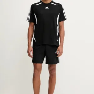 adidas Originals t-shirt bawełniany Teamgeist męski kolor czarny z aplikacją KE0145