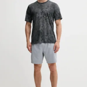 adidas Performance t-shirt treningowy POWER męski kolor szary wzorzysty JX6284