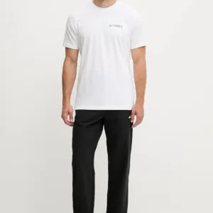 adidas TERREX t-shirt sportowy męski kolor biały wzorzysty JW3559