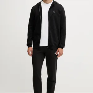 Puma t-shirt bawełniany męski kolor biały gładki 629645