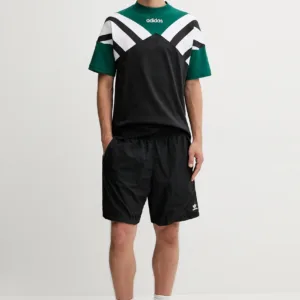 adidas Originals t-shirt bawełniany Cutline Tee męski kolor czarny wzorzysty JX3075