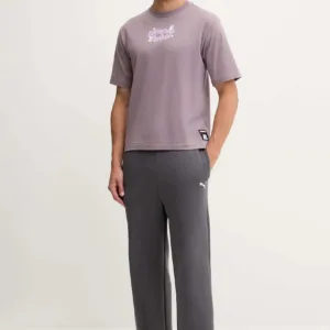 Puma x RIPNDIP bawełniany męski kolor fioletowy z nadrukiem 632413