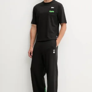 Puma x RIPNDIP t-shirt bawełniany męski kolor czarny z nadrukiem 633779