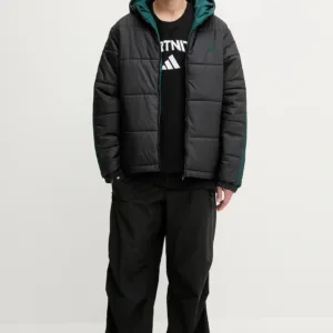 adidas t-shirt bawełniany Fortnite męski kolor czarny z nadrukiem JV8012