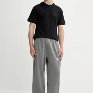 adidas Originals t-shirt bawełniany 3-Stripes męski kolor czarny gładki JY1372