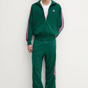 adidas Originals t-shirt bawełniany Distressed Oversized Te męski kolor biały z nadrukiem JW0207