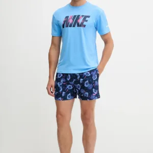 Nike t-shirt kąpielowy kolor niebieski NESSF569