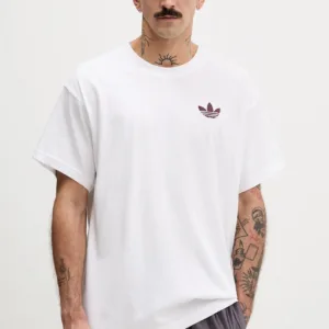 adidas Originals t-shirt bawełniany Sofa męski kolor biały z nadrukiem KY2928
