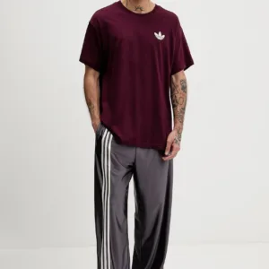 adidas Originals t-shirt bawełniany Sofa męski kolor bordowy z nadrukiem KY2929