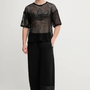 adidas Originals t-shirt Pride x Jeremy Scott kolor czarny z aplikacją JY7893