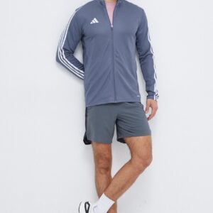 adidas Performance bluza treningowa Tiro 23 kolor szary z aplikacją HS3504