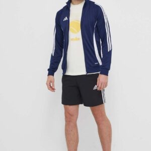 adidas Performance bluza treningowa Tiro 24 kolor granatowy z aplikacją IR7498