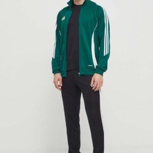 adidas Performance bluza treningowa Tiro 24 kolor zielony z aplikacją IR7500