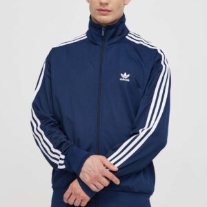 adidas Originals bluza Adicolor Classics Firebird męska kolor granatowy wzorzysta IR9893