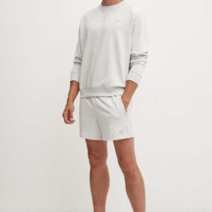 New Balance bluza bawełniana MT41506AHH męska kolor szary melanżowa