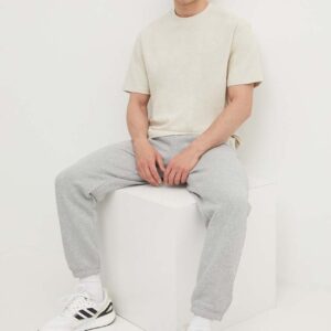 Puma t-shirt bawełniany MMQ męski kolor beżowy gładki 624009