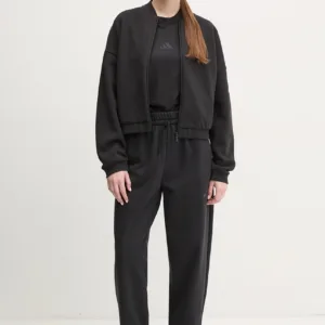 adidas bluza Essentials damska kolor czarny gładka JD9965