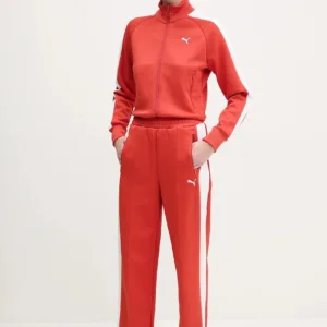 Puma bluza damska kolor pomarańczowy wzorzysta 629796