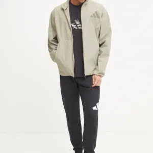 adidas bluza Z.N.E. męska kolor beżowy z nadrukiem JN9028